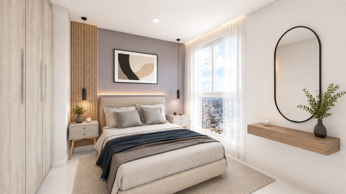 Chambre Kalypso — angle dressing